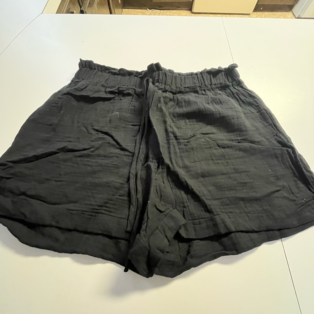 Women's Black Casual Shorts